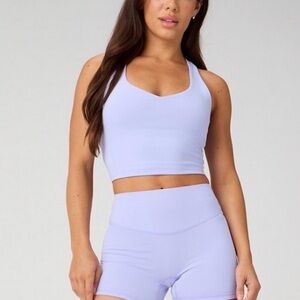 Anywhere Cropped Built-In Bra Tank